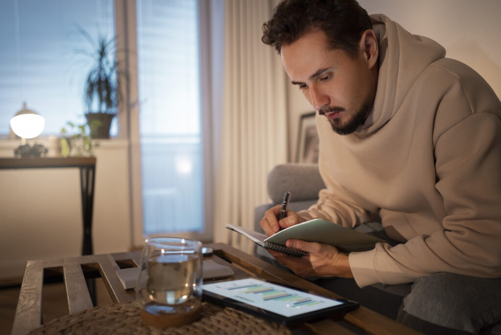 adult-person-working-home-late-night