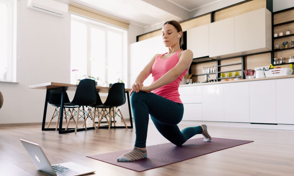 20-Minute Morning Workout: The Simple Routine That Can Transform Your Day Young person doing a morning workout at home
