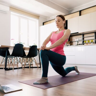 20-Minute Morning Workout: The Simple Routine That Can Transform Your Day Young person doing a morning workout at home